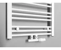 BRUCKNER ALBRECHT otopné těleso 500x1250mm, středové připojení, bílá (6)