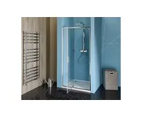 POLYSAN EASY sprchové dveře otočné 760-900mm, čiré sklo (1)