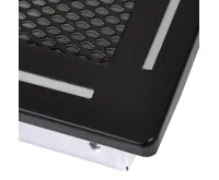 HS Flamingo Krbová mřížka 16x45 cm, TREND černý mat (1)