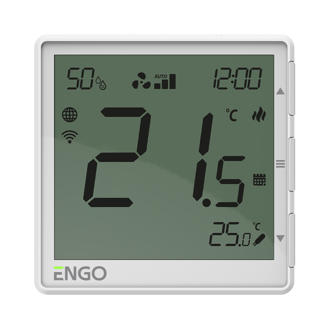 Engo controls termostat fan coil  efan-230v, wifi, engo smart , tuya