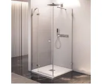 POLYSAN FORTIS EDGE sprchové dveře 1000mm, čiré sklo, levé (7)