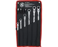 BGS Sada oboustranných ráčnových kloubových klíčů, 8 - 19 mm, 10dílná (3)