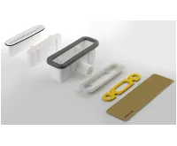 POLYSAN KAZUKO vaničkový sifon, DN40, krytka zlato mat (4)