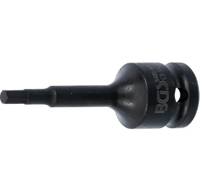 BGS Hlavice zástrčná 1/2" imbus  5 x 75 mm, tvrzená Cr-Mo