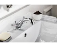 AQUALINE VICTORIA stojánková umyvadlová baterie, chrom (5)