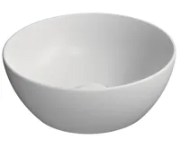 GSI PURA keramické umývátko na desku, průměr 32cm, bílá mat GSI PURA keramické umývátko na desku, průměr 32cm, bílá mat