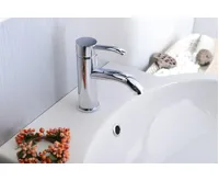 SAPHO LUKA stojánková umyvadlová baterie, chrom (2)