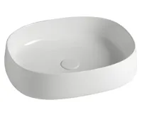 SAPHO JUMPER keramické umyvadlo na desku, 50x40cm, bílá SAPHO JUMPER keramické umyvadlo na desku, 50x40cm, bílá