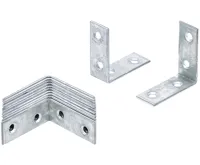 BGS Plech spojovací, 40x40x40x2mm, 90°, 12 dílů BGS Plech spojovací, 40x40x40x2mm, 90°, 12 dílů