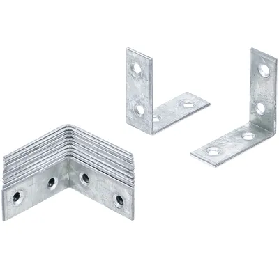 BGS Plech spojovací, 40x40x40x2mm, 90°, 12 dílů