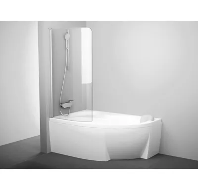Ravak Vanová zástěna CVSK1 ROSA 160/170 L satin+Transparent
