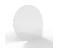 HS Flamingo Sklo pod kamna - Kapka 1100x1100 mm / 6 mm (1)