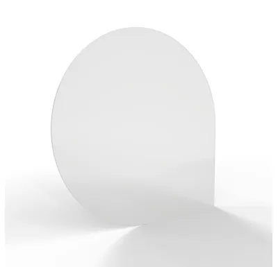HS Flamingo Sklo pod kamna - Kapka 1100x1100 mm / 6 mm