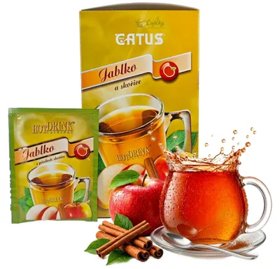 Catus spol. s r.o. Hot Drink Jablko-skořice 30x23g