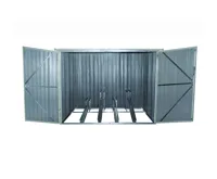 Přístřešek na jízdní kola NOTOS B 4,02 m2 antracit IWH-10230030 (2)