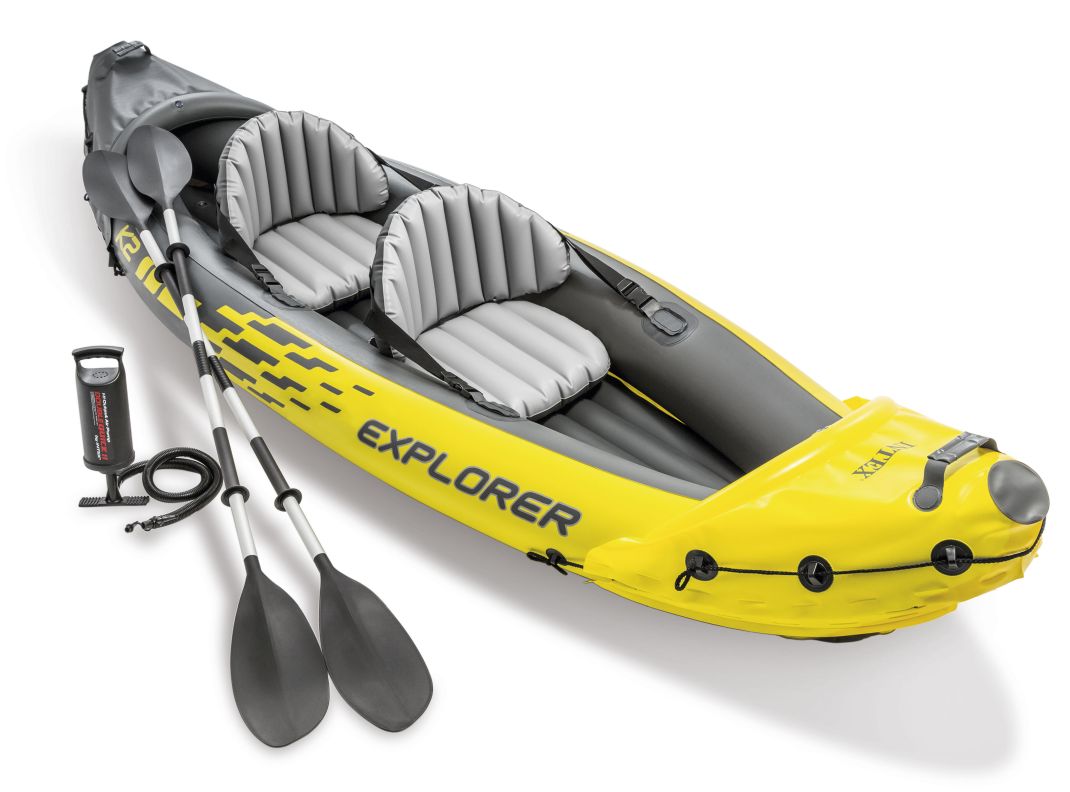 Intex 68307 nafukovací kajak explorer k2 - 312 x 91 x 51 cm