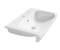 KERASAN INKA keramické umyvadlo polozápustné, 60x40cm, bílá (5)