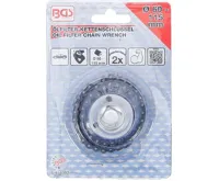 BGS Klíč na povolování olejových filtrů,1/2" vnitřní čtyřhran, od průměru 60mm do 115mm (3)