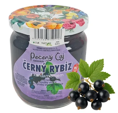 Nature NoTea s.r.o. Pečený čaj Notea - Černý rybíz s kardamomem 430ml