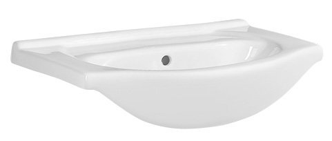 Aqualine simplex eco keramické umyvadlo, nábytkové, 60x44 cm, bílá