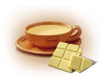 Horká čokoláda Moretto - Bílá 25g Horká čokoláda Moretto - Bílá 25g