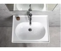 CERASTYLE BRAND keramické umyvadlo 60x45cm, bílá (4)