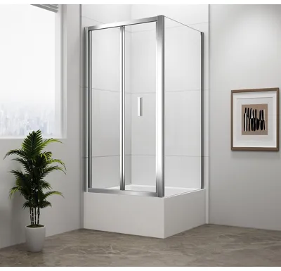 POLYSAN DEEP obdélníkový sprchový kout 1000x750mm L/P varianta, čiré sklo