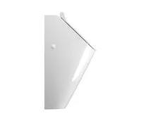 GSI COMMUNITY urinál se zakrytým přívodem vody s otvory pro víko, Rimless, 31x65cm, bílá ExtraGlaze (1)