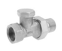 Šroubení radiátorové přímé DN 10 - 3/8" regulační, uzavírací Šroubení radiátorové přímé DN 10 - 3/8" regulační, uzavírací