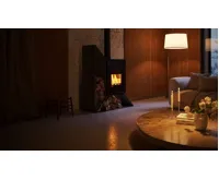 HS Flamingo Krbová kamna FLAMINGO DELUXE ® KAMPA levá, šedá (16)