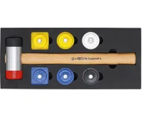 BGS Sada kladiva s výměnnou hlavou, O 43 mm, 9dílná BGS Sada kladiva s výměnnou hlavou, O 43 mm, 9dílná