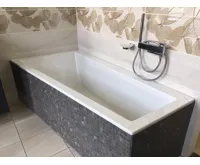 POLYSAN ANDRA L SLIM asymetrická vana 180x90x45cm, bílá (4)