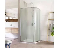 LIMA Sprchový kout, čtvrtkruh, 100 cm, chrom ALU, sklo Point LIMA Sprchový kout, čtvrtkruh, 100 cm, chrom ALU, sklo Point