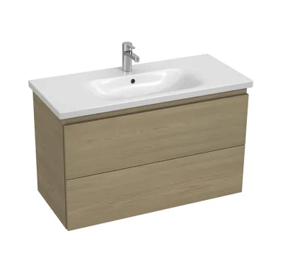 JIKA MIO N Skříňka pod umyvadlo 1000x450 mm, 2 zásuvky , Jasan