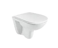 WC závěsné, RIMLESS, 530x355x360, keramické, včetně sedátka CSS113S