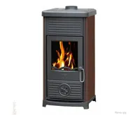 PLAMEN Litinová krbová kamna MAESTRAL N - hnědá PLAMEN Litinová krbová kamna MAESTRAL N - hnědá