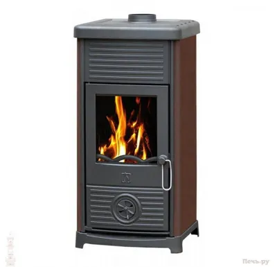 PLAMEN PLAMEN Litinová krbová kamna MAESTRAL N - hnědá