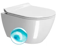 GSI PURA závěsná WC mísa, Swirlflush, 36x50cm, bílá ExtraGlaze GSI PURA závěsná WC mísa, Swirlflush, 36x50cm, bílá ExtraGlaze