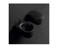 KERASAN NOLITA bidet závěsný 35x55cm, černá mat (1)