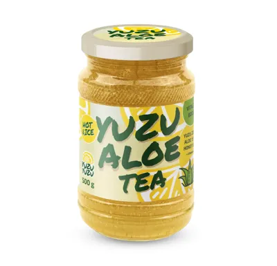 Yuzu Yuzu Yuzu Tea Aloe Vera 500g
