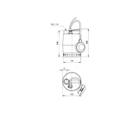 GRUNDFOS kalové čerpadlo KP 350 AV1 10m kabel (4)