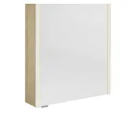 SAPHO ALIX galerka s LED osvětlením 66x70x17,5cm, levá/pravá, jilm bardini