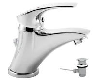 NOVASERVIS Umyvadlová baterie s výpustí Metalia 57 chrom - 57001,0