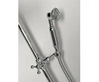 SAPHO ANTEA sprchový sloup k napojení na baterii, hlavová, ruční sprcha, chrom (4)