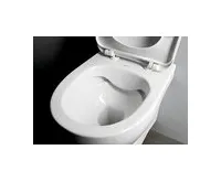 ABSOLUTE závěsné WC Rimless s podomítkovou nádržkou a tlačítkem Schwab, bílá (1)