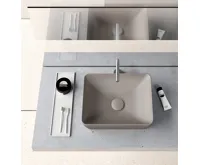 GSI SAND/NUBES keramické umyvadlo na desku 50x38cm, tortora mat (4)