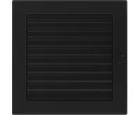 HS Flamingo Krbová mřížka 22x22 BASIC černá s žaluzií