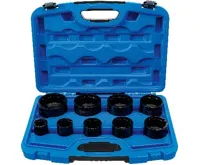 BGS Sada klíčů na matice se zářezy, vnitřní čep, KM4 - KM12,  9dílná (1)