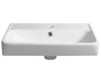 BRUCKNER NEON keramické umyvadlo 45x41,5cm, bílá (8)