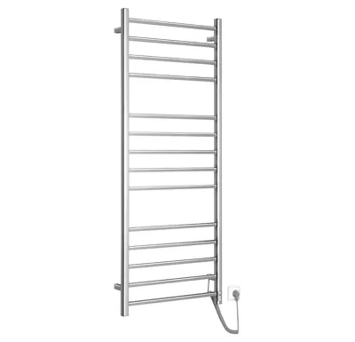 SAPHO ESKINADO elektr. sušák ručníků s časovačem, hranatý, 600x1500 mm, 130 W, nerez lesk